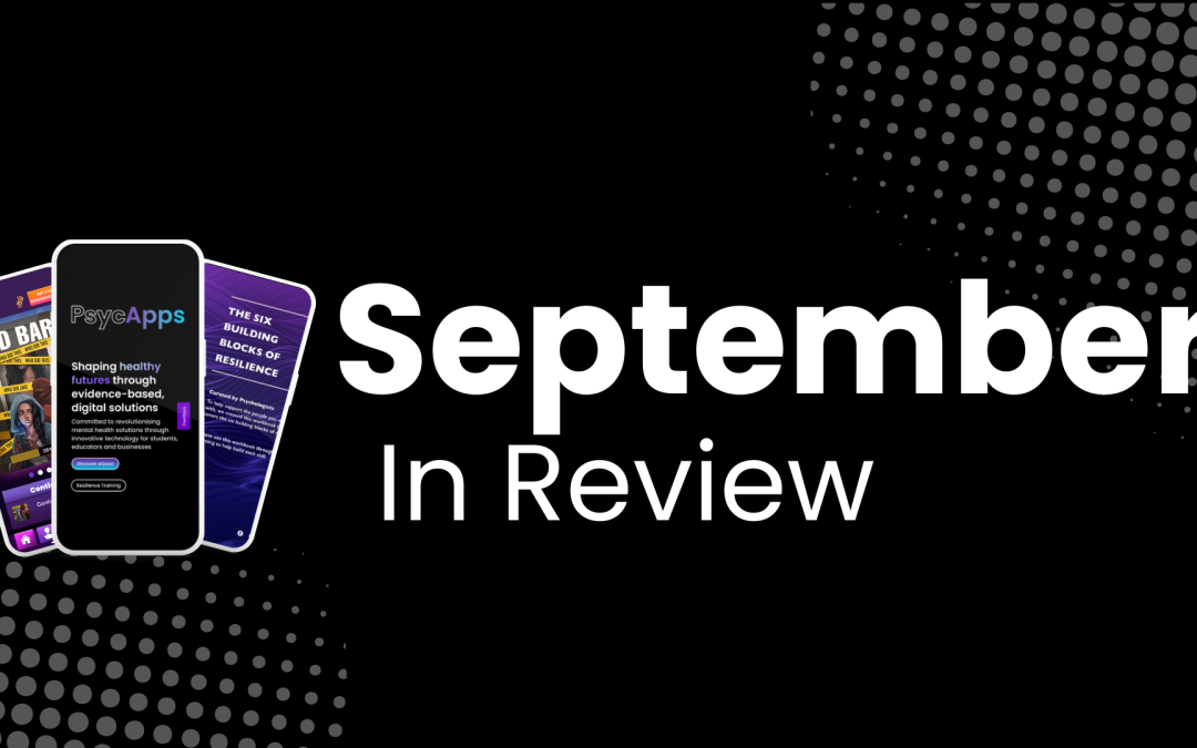 September in Review: Key Mental Health Developments