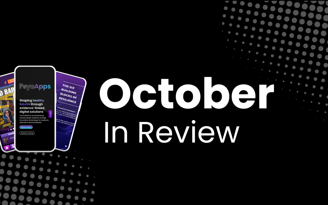 October in Review: Key Mental Health Developments