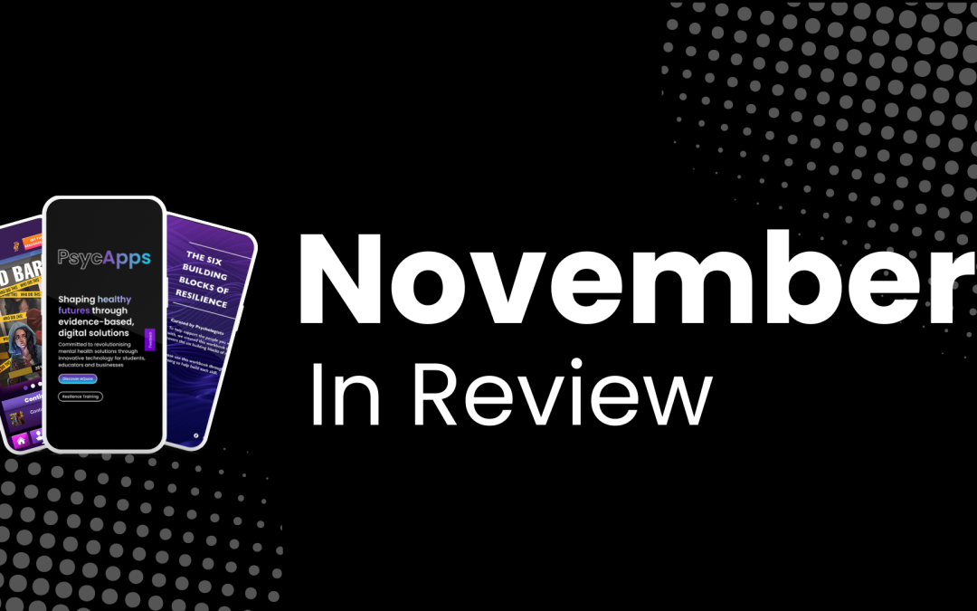 November in Review: Key Mental Health Developments