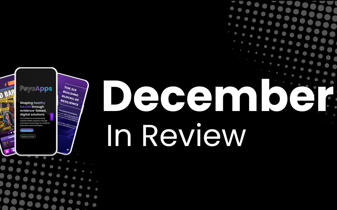 December in Review: Key Mental Health Developments